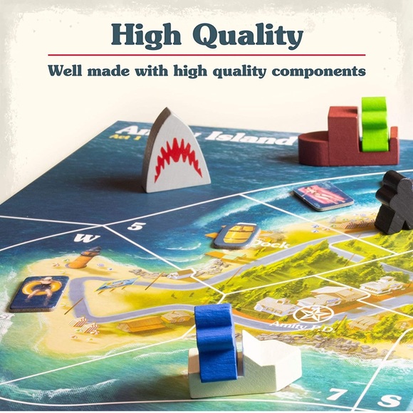 Ravensburger Jaws Board Game for Age 12 and Up - A Game of Strategy and Suspense - Picture 4 of 6